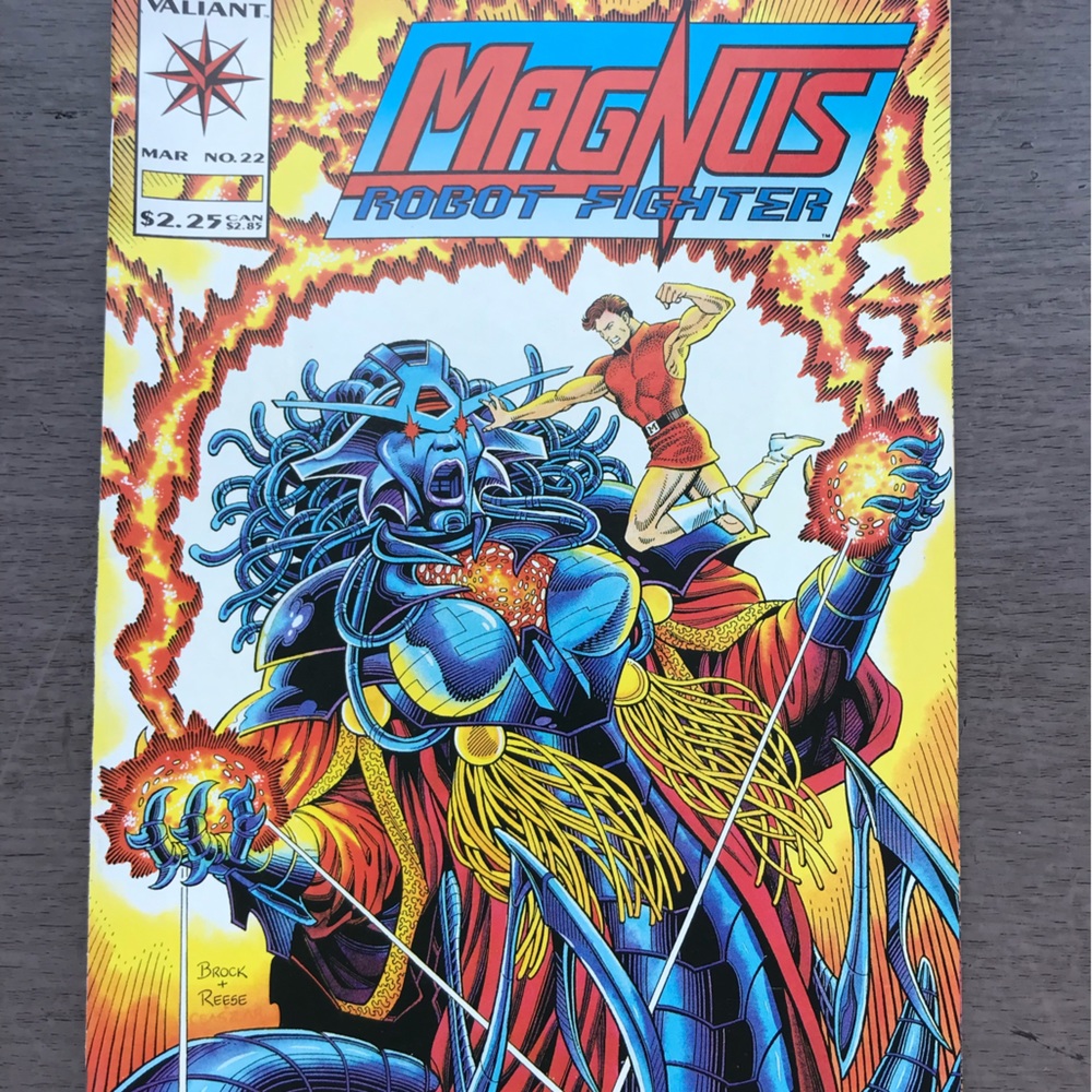 Valiant Comics Magnus Robot Fighter No. 22